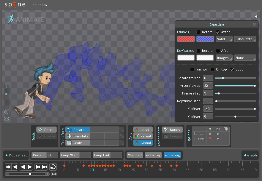 Skinning Editor, 2D Animation