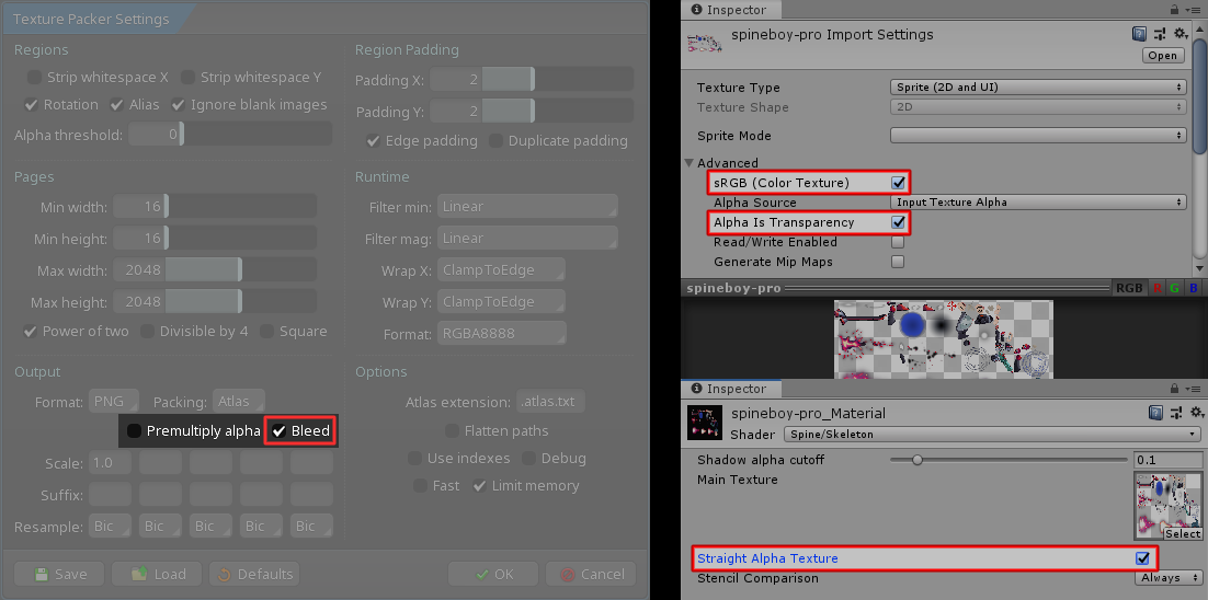 texturepacker slice sheet