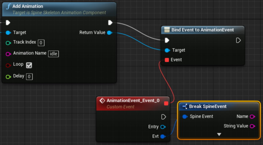 Select the Skeleton Animation Component